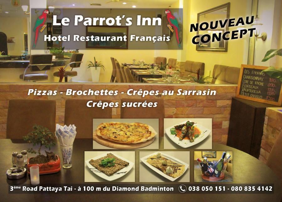 Le Parrots-Inn Джомтьєн-Біч Екстер'єр фото